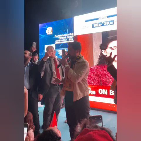 Erdoğan'ın sesini taklit etmesiyle bilinen Muhammed Nur Yahya, Şanlıurfa'da AK Partililere Cumhurbaşkanı gibi hitap etti.