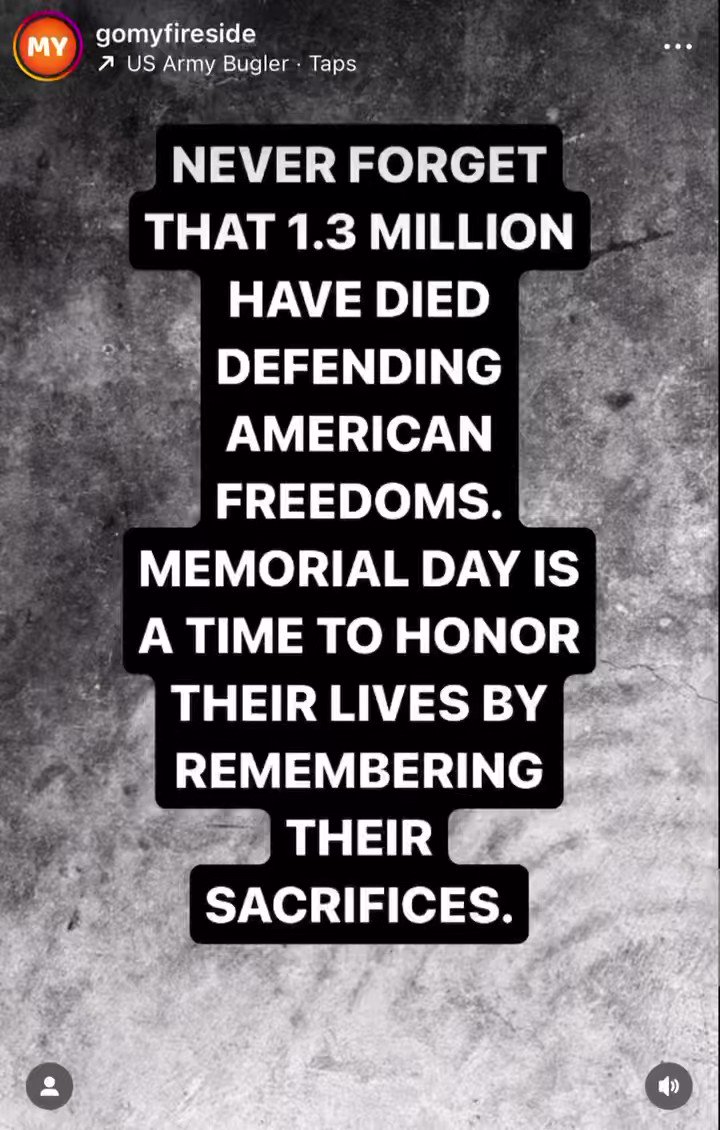 Each and every day - never forget. #memorialday