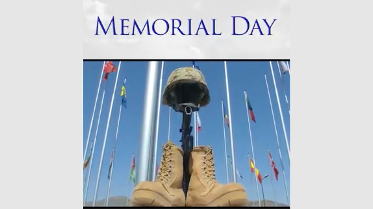 We remember and honor those who paid the ultimate price for our Nation’s freedom #memorialday