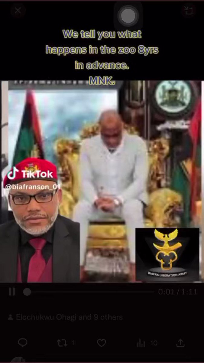 “Power will go back Bola Ahmed Tinubu after the Muhammadu Buhari’s Boko Haram Regime. We are telling you 8 years in Advance, so that you prepare for it”. ~ Mazi Nnamdi Kanu.