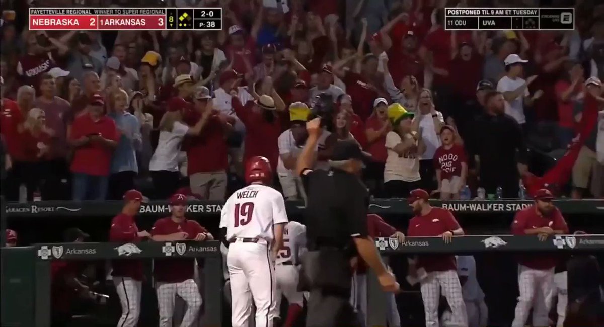 The last time a Regional was at Baum-Walker Stadium