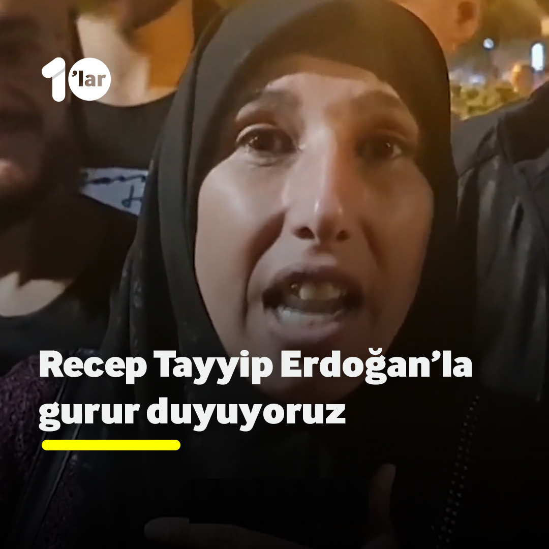 "Recep Tayyip #Erdoğan, babamız, kardeşimiz ve namusumuz" Suriyeli kadın anlatıyor.