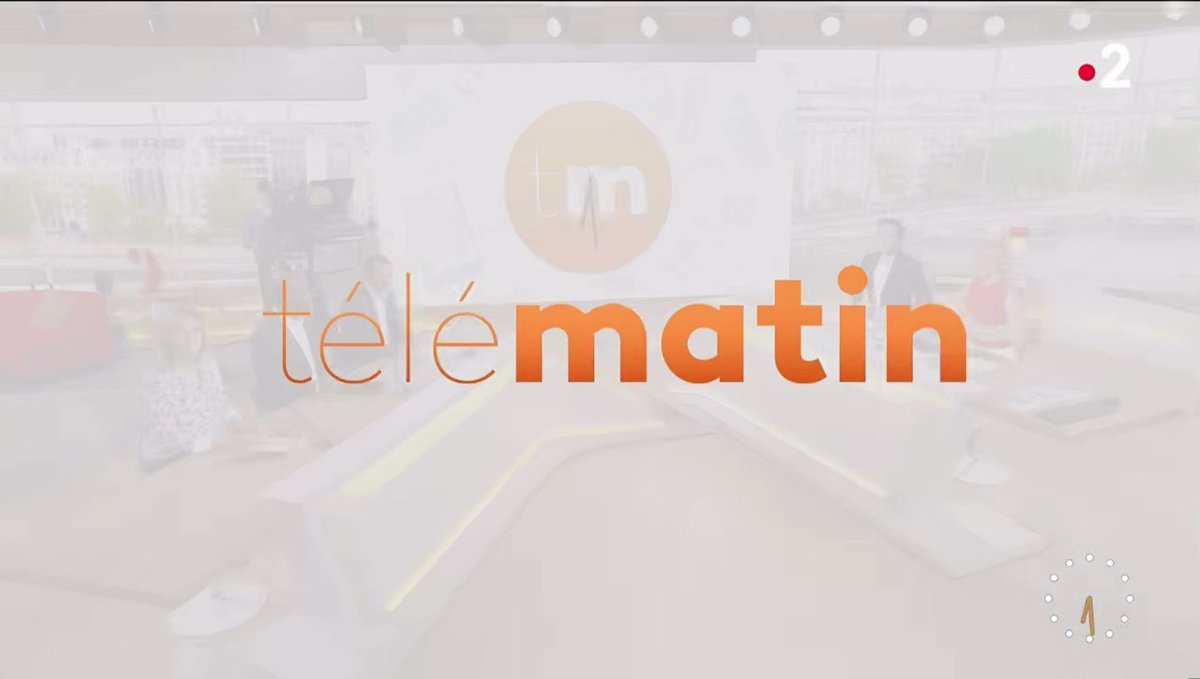 📺 Très heureux d’avoir, pour la première fois, réveillé les téléspectateurs de Telematin @France2tv. 🙏 Merci à Maya Lauqué et toute l’équipe de l’émission pour la confiance. 🔜 RDV demain 08h08 pour la chronique sports avec Thomas Sotto et Julia Vignali