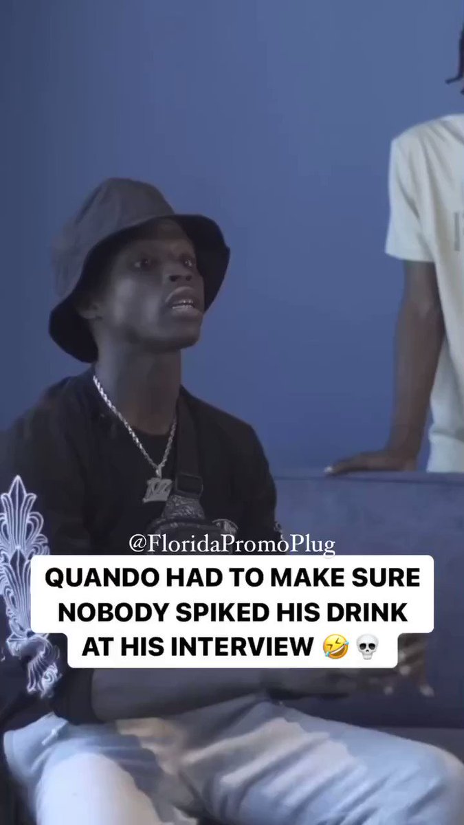 Quando Rondo thought someone was trying to poison him during an interview 👀