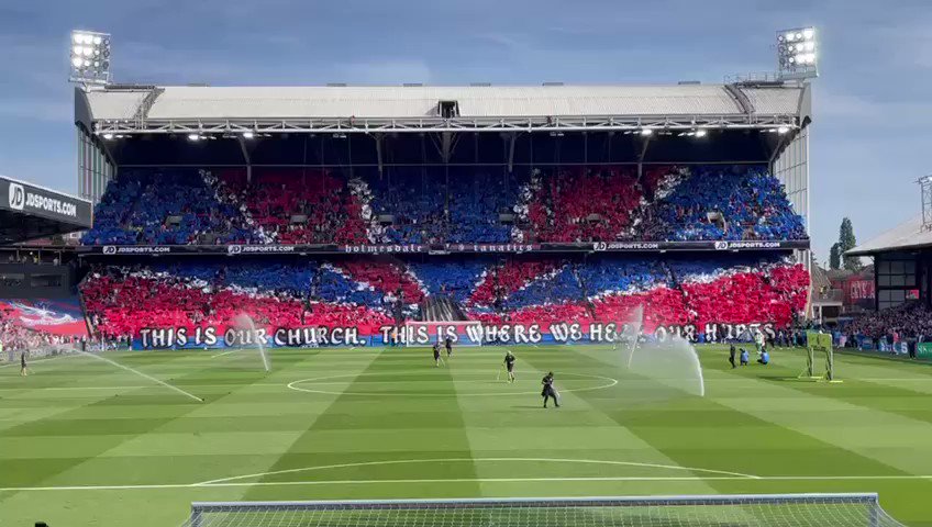 This is our church. This is where we heal our hurts. #CPFC