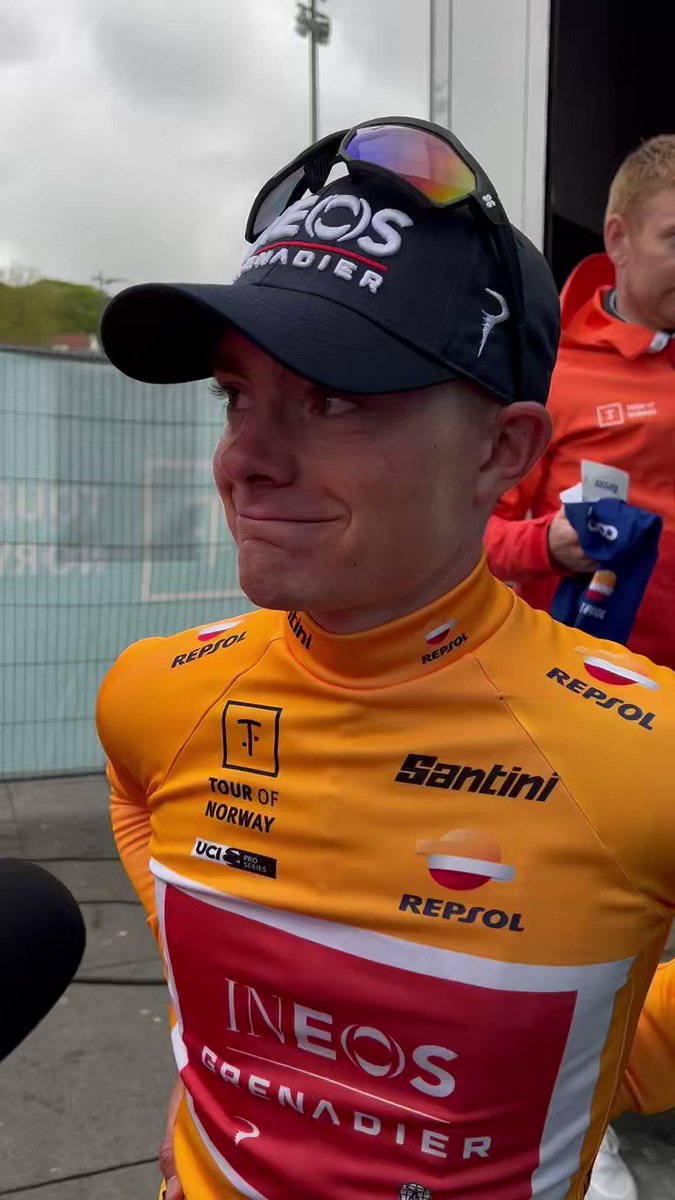 “It´s a big moment in my career” The British talent, Ben Tulett won his first professional GC victory at Tour of Norway🇳🇴 Listen to his reaction here🎤 #tourofnorway 🇳🇴 #sykkelfest #repsolnorge #velon #2sykkel #uciproseries