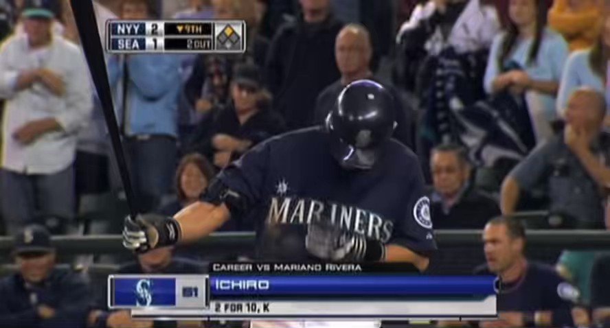 Mariners Random Highlight of the Day Only fitting with the Yankees series starting today “Couple of Hall of Famers going head-to-head”