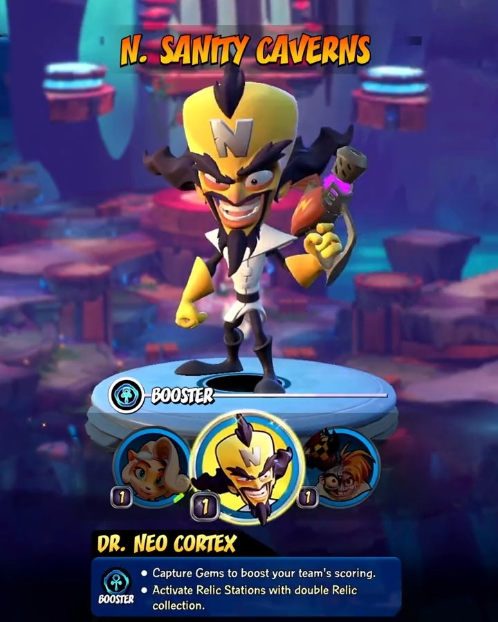 The only thing bigger than his noggin is his ego. Play as Dr. Neo Cortex in #CrashTeamRumble on June 20!