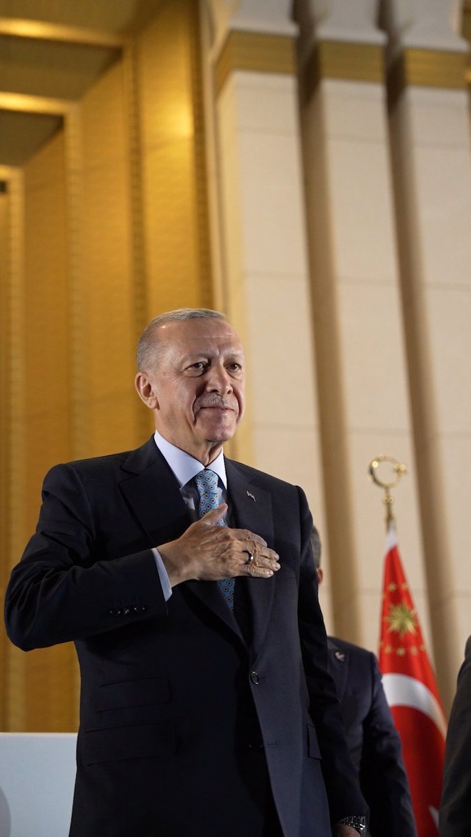 Milletimiz kararını Türkiye Yüzyılı’ndan yana kullanmıştır. 28 Mayıs’ta kimse kaybetmemiştir, 85 milyonun tamamı kazanmıştır! 🇹🇷 Recep Tayyip Erdoğan