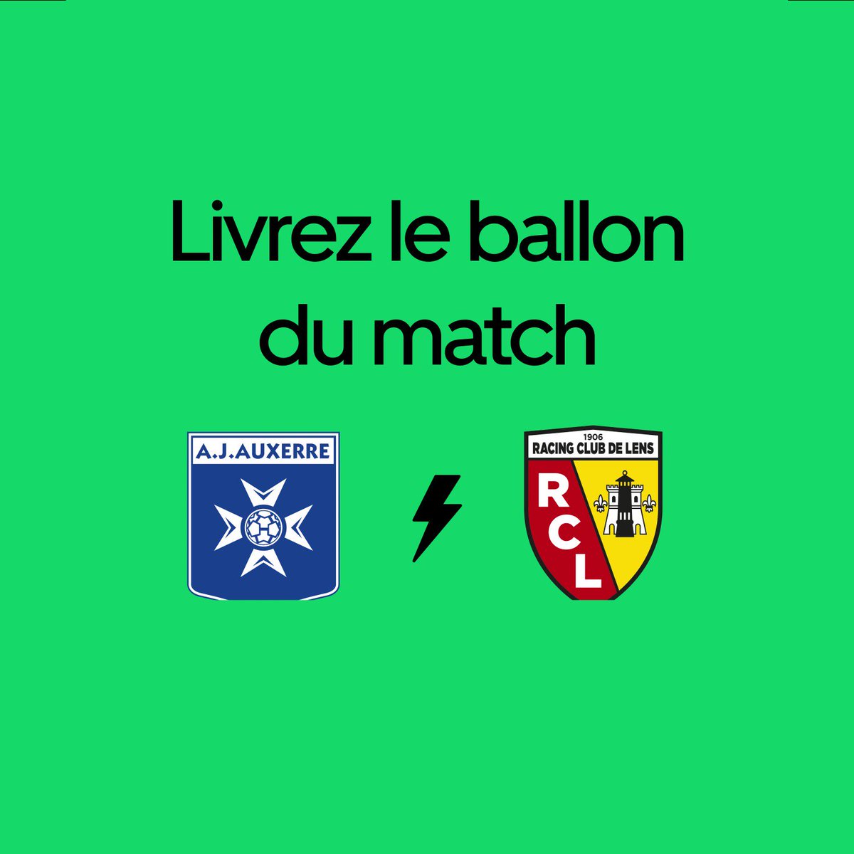 ⚽ Grâce à Uber Eats, ils ont livré le ballon du match sur la pelouse de l’Abbé Deschamps cette saison. Envie d'être à leur place pour la dernière rencontre à domicile ? 🏟️ Pour participer : ➡️ RT + Follow Uber Eats France &amp; AJ Auxerre ➡️ Commente avec le #LivraisonduballonUberEats