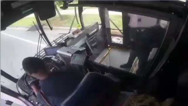 Argument turns into shootout between bus drive, passenger. - CHARLOTTE, N.C. — Surveillance video released Friday by the Charlotte Area Transit System shows the May 18 shooting aboard a CATS bus between the driver and a passenger. - The shooting occurred after the passenger, Omarri Tobias, asked the driver to make an unscheduled stop as the bus traveled through Charlotte's Steele Creek neighborhood. When the driver, identified as David Fullard, refused, Tobias can be heard taunting Fullard, who continues to drive. - In the video, Tobias can be seen pulling a gun. Moments later, Fullard pulls out his own gun. Gunfire is exchanged as the bus drives off the roadway. - Two other passengers on the bus flee to the rear of the bus. Neither of those individuals were physically harmed in the shooting. - Fullard was shot in the arm. CATS fired him, saying in a statement that it’s against policy for an employee to have a weapon on CATS property or while performing their job. His attorney said he had the gun because like so many drivers, he didn’t feel safe on the job. - He is not facing any charges for now. Tobias faces charges of assault with a deadly weapon inflicting serious injuries, communicating threats, and carrying a concealed firearm. He was given a $250,000 bond and was also banned from riding any type of CATS services.