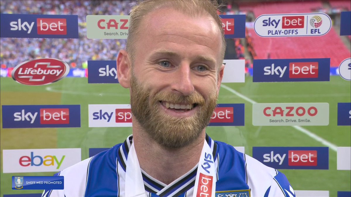 "It is the best moment of my life!" 🎙️ Barry Bannan loving life at Sheffield Wednesday 💙🤍