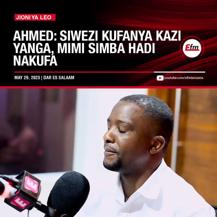 😂 Ahmed Ally Anasema kama Simba SC watamnyoa basi ni bora ajilengeshe kwa Prof. Francis Anthony Ciza huenda #Telescope ikamuona na akarudi kwenye taaluma yake ya habari lakini sio kufanya kazi Yanga SC #JioniYaLeoEFM Cc MKUDA Junior Roman THE LAST PRINCE OF SWAHILI KINGDOM