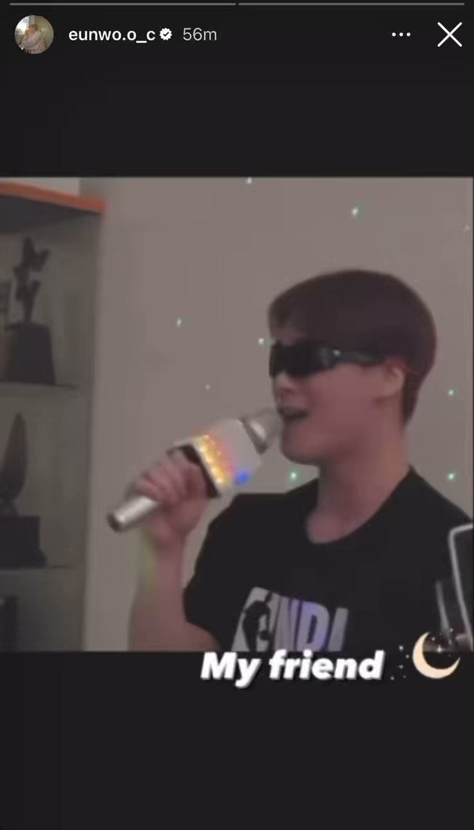 eunwoo did a cover of the same song that binnie was singing in this video 🥺😭