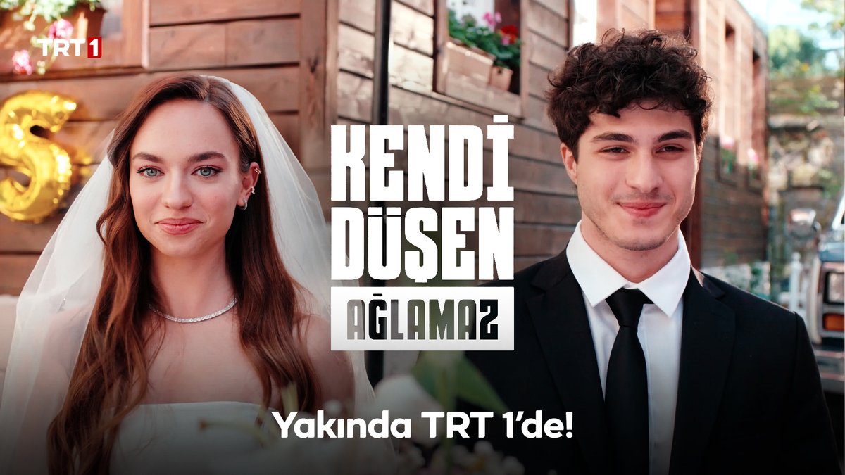 Hem eğlenceli hem komik hem de sıcacık, yepyeni bir diziye hazır mısınız? 👰🏻🤵 Bu yaza damga vuracak yeni dizimiz ‘’Kendi Düşen Ağlamaz’’ yakında TRT 1’de. Kendi Düşen Ağlamaz