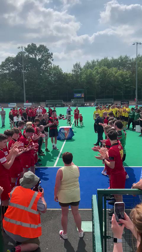 A very special (&amp;sad) moment for all connected with Bann. Thankyou Eugene #UTB 🇧🇪🇧🇪🇧🇪🐐🐐🐐⁦@eurohockeyorg⁩ ⁦Hockey Ireland⁩ ⁦Ulster Hockey⁩ ⁦EOS IT Solutions⁩ ⁦Ulster Carpets⁩