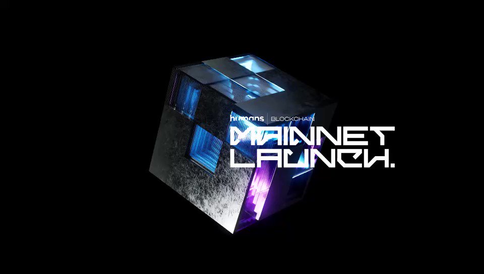 And the Humans Mainnet is LIVE. Thank you everyone, for all your support!!!! #MainnetIsHere