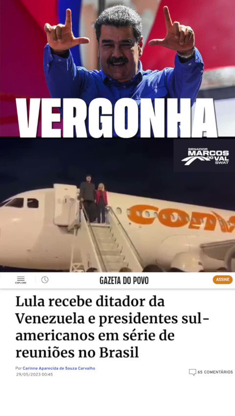 A vinda do ditador da Venezuela para o Brasil, pode ser entendida por apoiadores do Lula, como algo sem consequências ou uma implicância ideológica da direita. Como Senador da República e membro da comissão de relações internacionais, o Brasil está mandando uma mensagem para os países democráticos de que o nosso presidente apoia as ditaduras e faz questão de estar próximo dos ditadores. As consequências são enormes, como o afastamento do Brasil dos países democráticos como os EUA, União Europeia, etc. Não teremos mais investimentos, nossas empresas vão parar de exportar sendo forçada a demitir um número enorme de funcionários, não teremos mais aberturas de empresas para gerar novos empregos, inflação alta, etc… Infelizmente começaremos a levar novamente o Brasil para o buraco e vamos ver mais pessoas passando fome, aumento da criminalidade, aumento de pessoas em hospitais…. Podem anotar ou printar esse post, para acompanharem as consequências que falei com vocês.
