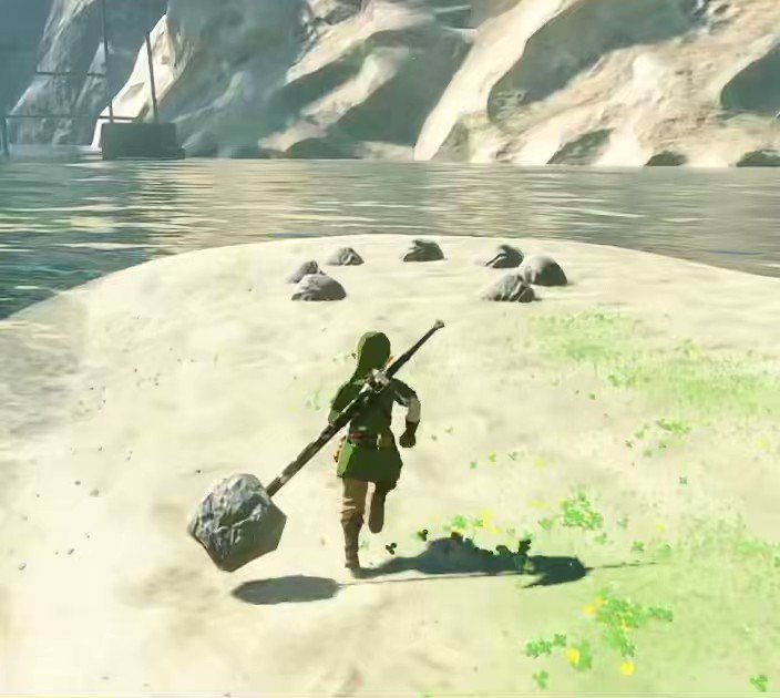 so happy i never have to lift a dumb rock ever again #TearsOfTheKingdom