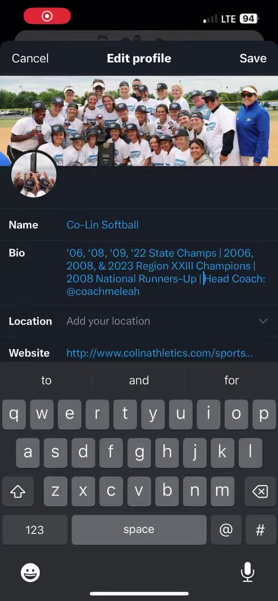 Just a quick bio update: #welcometowesson #winnerswearblue