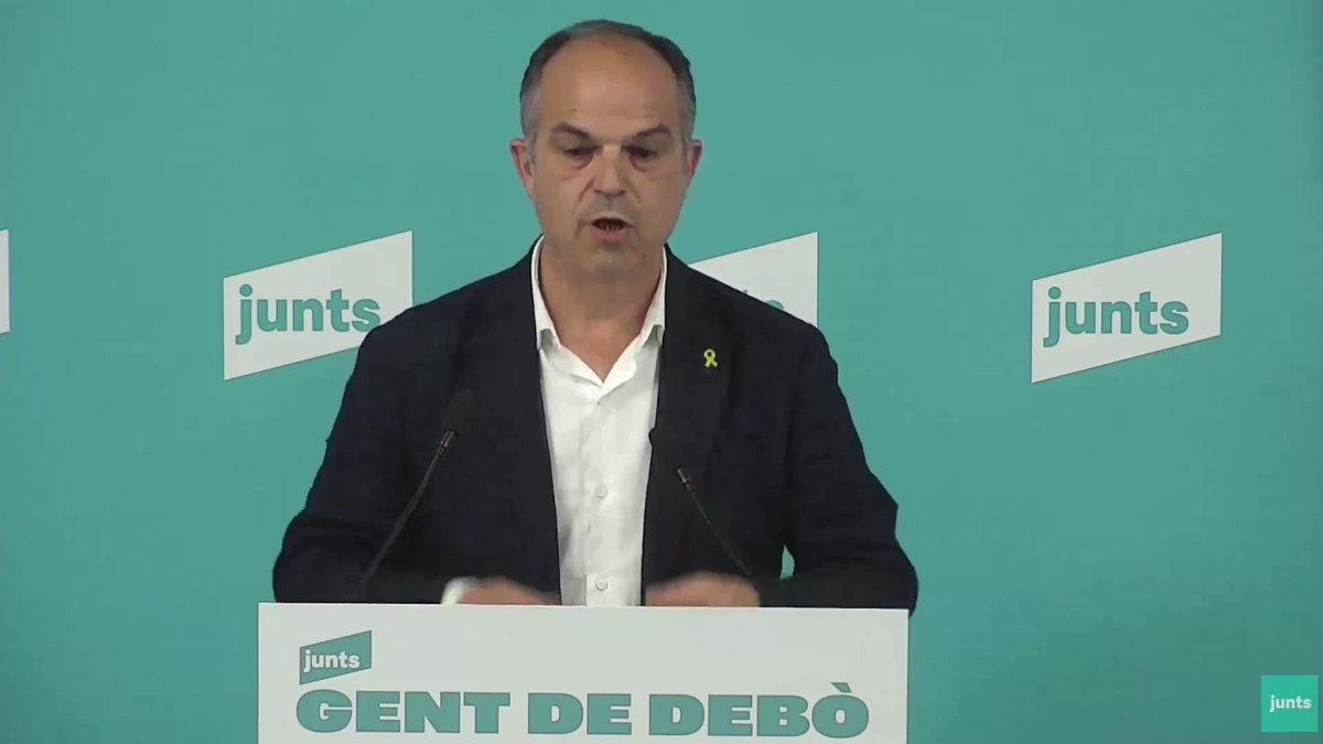 🎥 Secretari general Jordi Turull i Negre: “Havent estat la força més votada, Junts estem oberts a explorar qualsevol escenari perquè l'independentisme ens presentem de forma conjunta a Madrid el #23J. Hem d’anar amb més força al Congrés perquè vegin que a Catalunya seguim dempeus.”