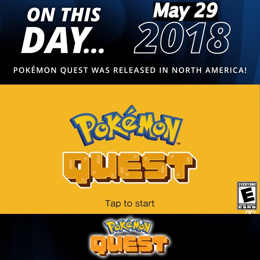 On this day in 2018, we first set sail for Tumblecube Island in Pokémon Quest ⛵️