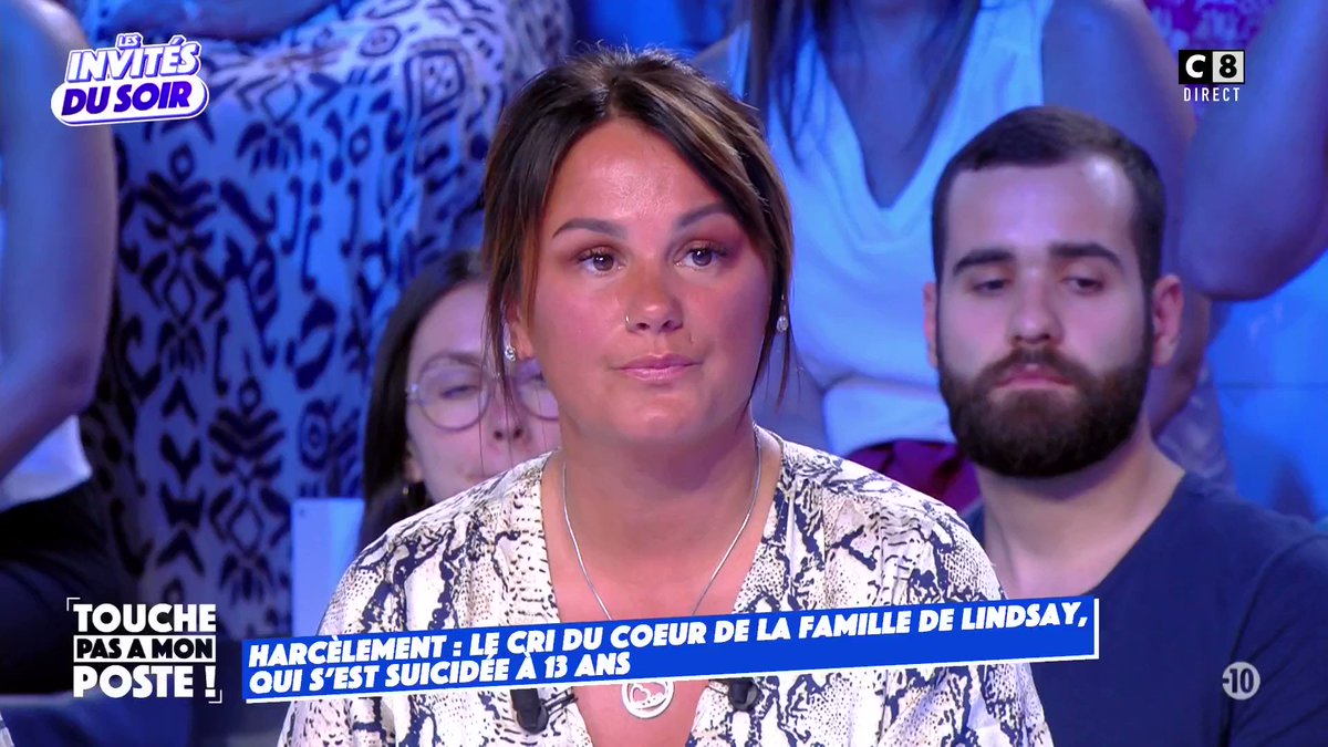 "Une mère d'une des harceleuses est accusée aussi" Harcèlement : Le cri du cœur de la famille de Lindsay, qui s’est suicidée à 13 ans. #TPMP
