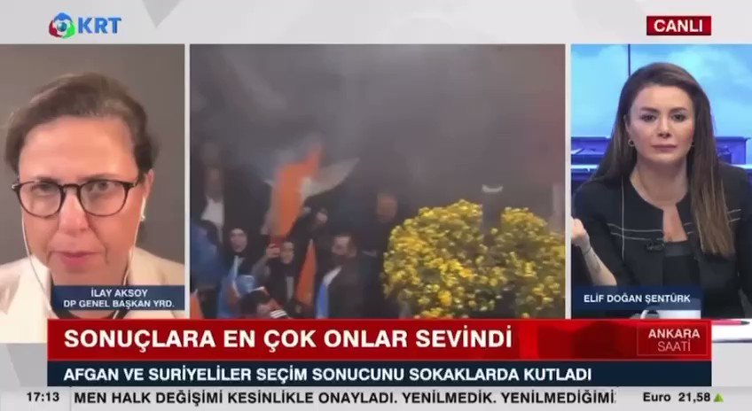 Esas sorun Afganlar, Suriyeliler yarın orduya, emniyete alındığında, bekçi yapıldığında bizim karşımıza kolluk kuvvetleri olarak çıktıklarında ne yapacağız? Elif Doğan Şentürk @krtkulturtv