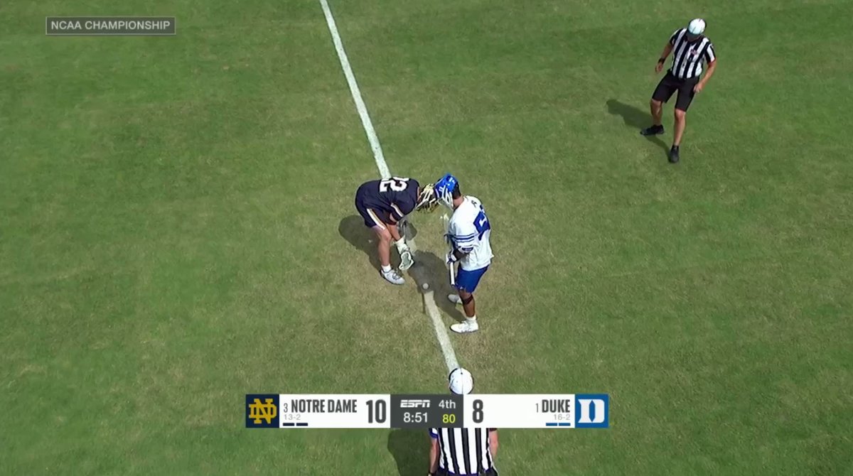 They say groundballs win championships… this scrum was UNREAL 🤯 (via ESPN)