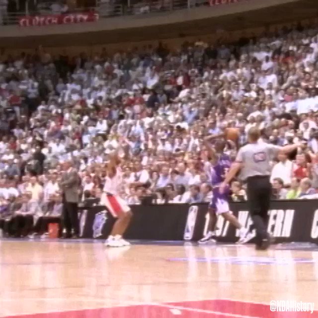 On this day in 1997, John Stockton sent the Jazz to the Finals with one of NBA history’s most-iconic game winners! #NBAVault