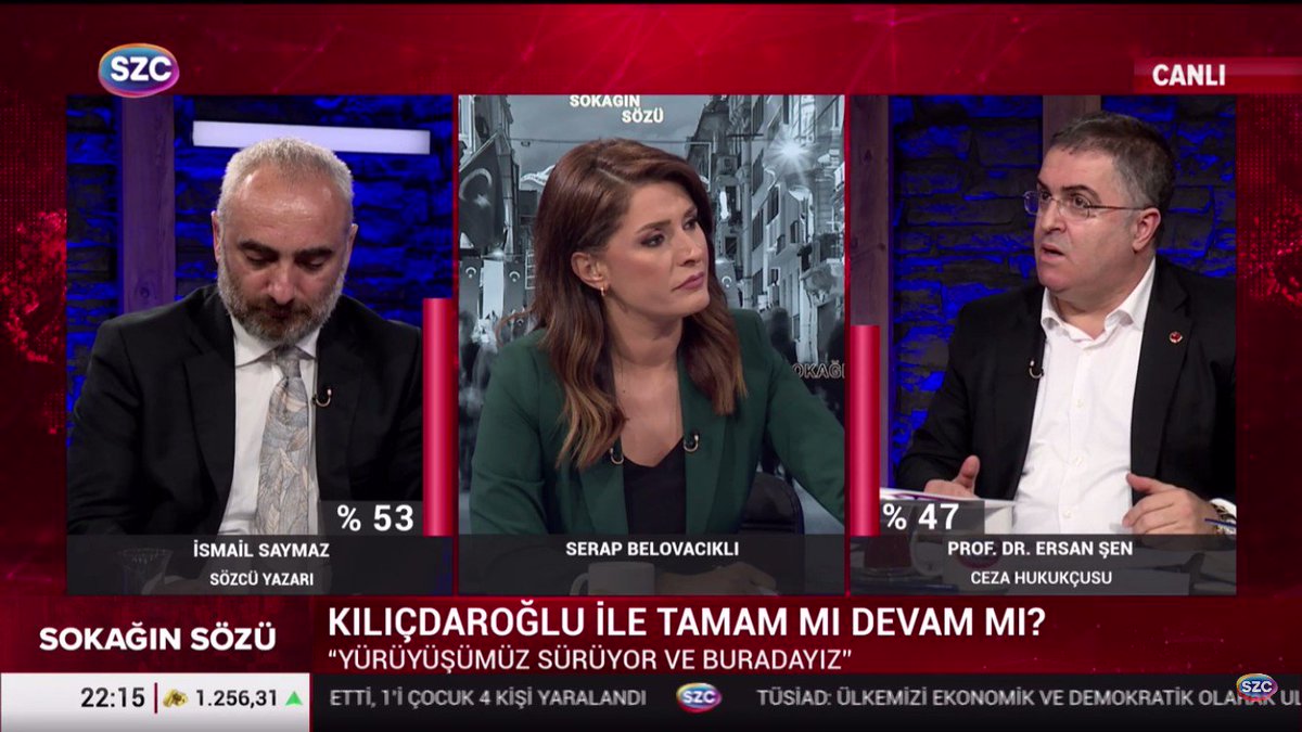 Prof. Dr. Ersan Şen, Sözcü TV’de sert bir şekilde Kılıçdaroğlu’nu istifaya çağırdı.