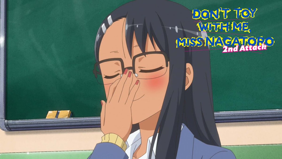 She's too powerful... 🙈 (via DON'T TOY WITH ME MISS NAGATORO 2nd Attack)