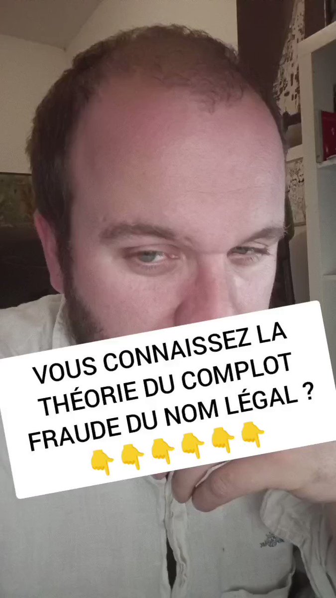 Vous connaissez la théorie du complot de la fraude du nom légal ? C'est certainement la plus débile que je connaisse. Accrochez vous.
