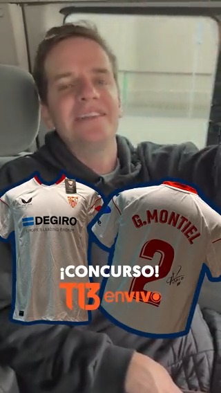 ⚽ ¿Además de Zamorano y Medel, qué otro chileno ha vestido la camiseta del Sevilla? ¡Responde y concursa por la camiseta de Gonzalo Montiel! Anunciaremos la respuesta ganadora en #MicrófonoAbierto de T13 EN VIVO