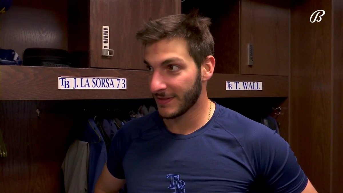 .St. John's Baseball alum Joe LaSorsa talks about what was going through his mind as he made his MLB debut for the Tampa Bay Rays today. #RaysUp