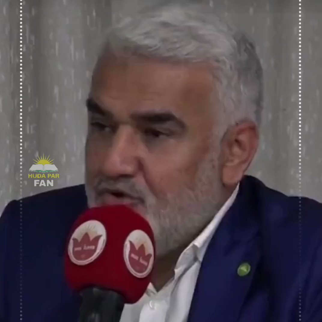 🔴 HÜDA PAR Genel Başkanımız sayın Zekeriya Yapıcıoğlu (Zekeriya Yapıcıoğlu): 🗣️"Biz birbirimizle bazı konularda farklılaşabiliriz ama elin gavuru işimize burnunu soktuğunda bir olur hep beraber ona vururuz."