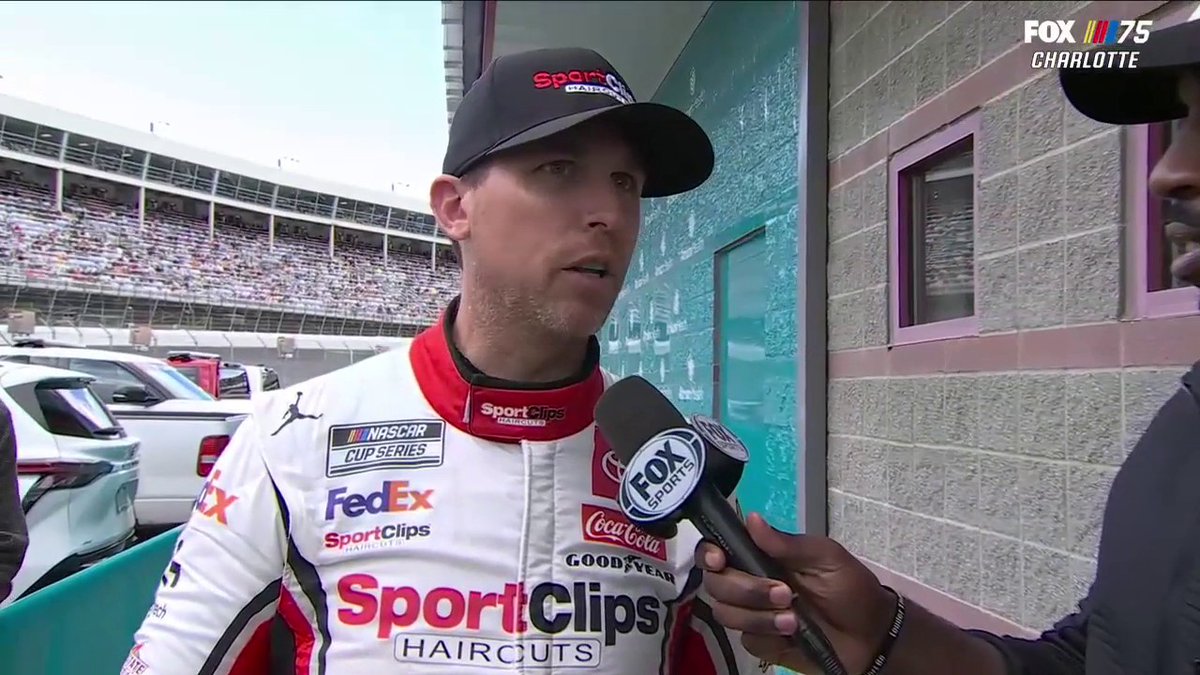 "It's a tantrum and [Chase Elliott] shouldn't be racing next week."- Denny Hamlin