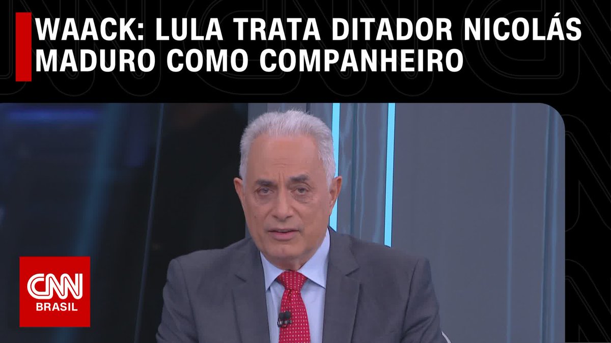 William Waack: Lula trata ditador Nicolás Maduro como companheiro #WW