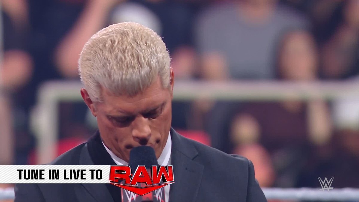 "BROCK LESNAR IS AFRAID OF CODY RHODES!" #WWERaw