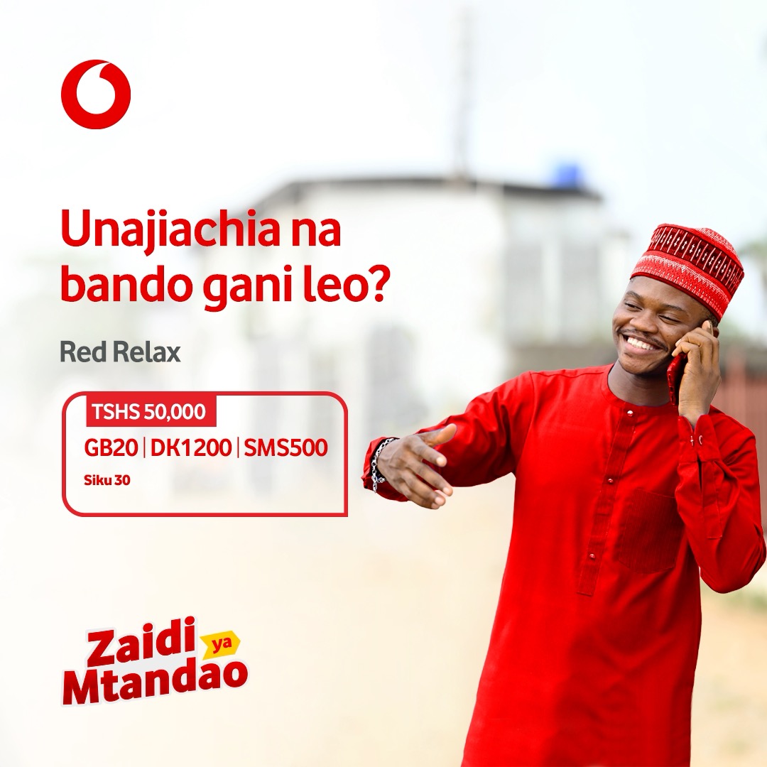 Usibeep tena wala usipangiwe bando! Jiunge na mtandao supa na ufurahie bando kali za bei nafuu kwa ajili yako tu! Piga *149*01# #ZaidiYaMtandao #PamojaTunaweza
