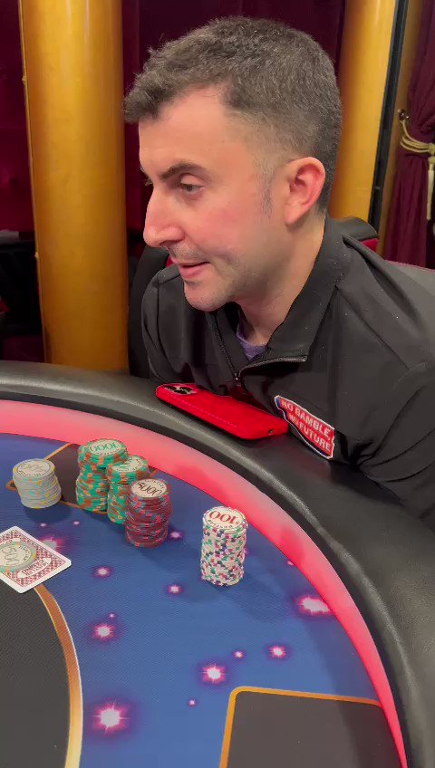 Come to the million dollar game Tom they said. (Kk folds for 15k)