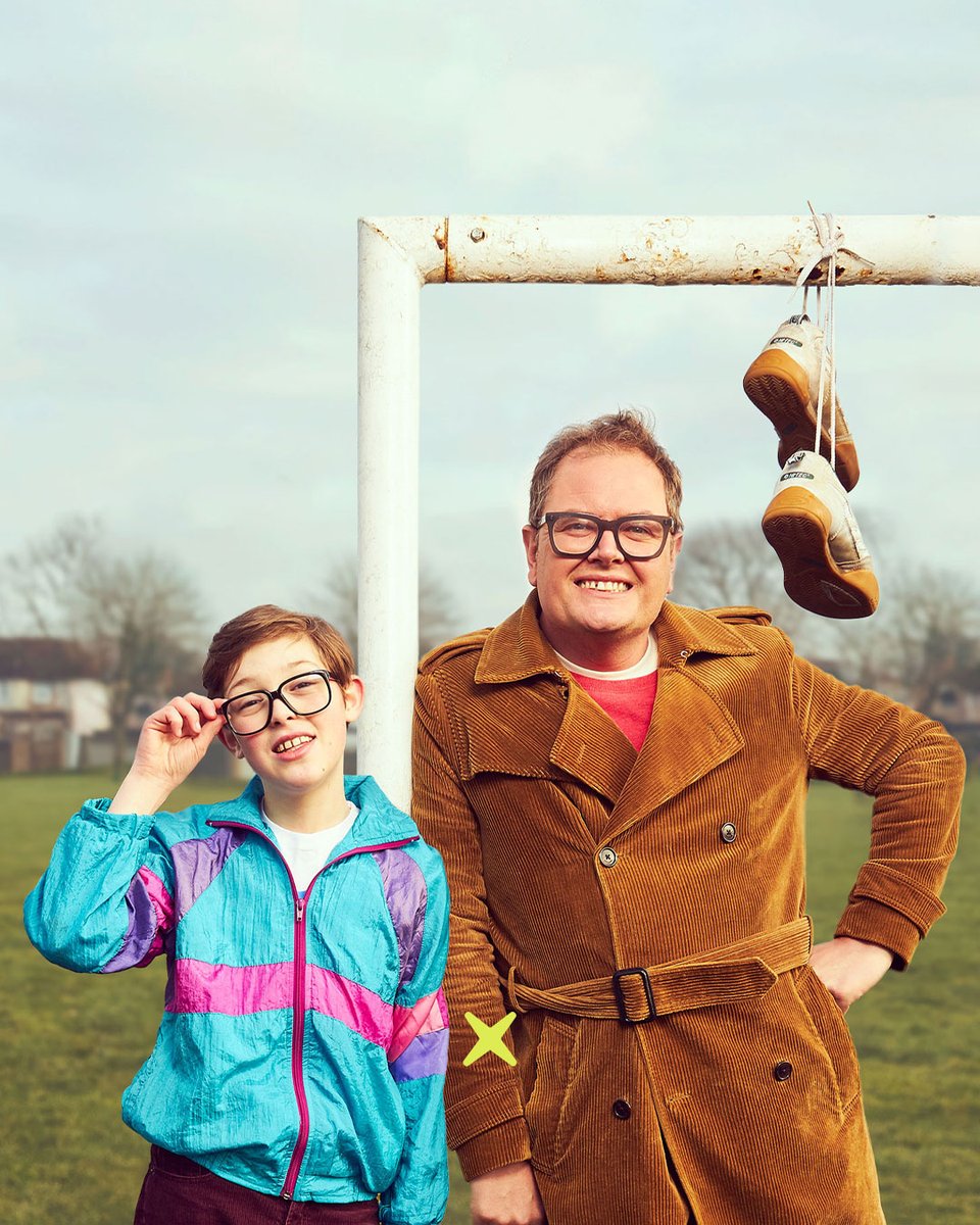 Before National Treasure Alan Carr was big, he was little 👦 But we can't stand here all day gassing about that, so remember to stream #ChangingEnds free on #ITVX from June 1