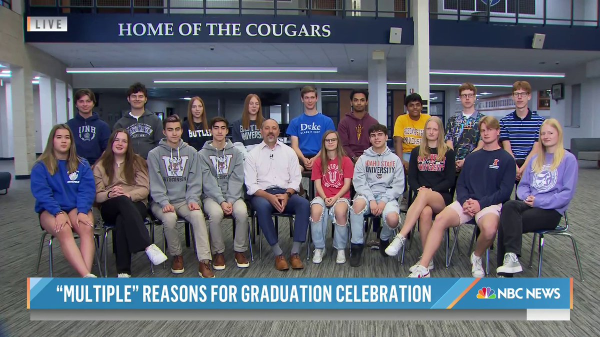 This Illinois school is seeing double — and triple — as twelve sets of twins and one set of triplets graduate and being different paths for their futures 🎓 Seven of those sets and the school’s principal, who is also a twin, join TODAY live to talk about their plans.