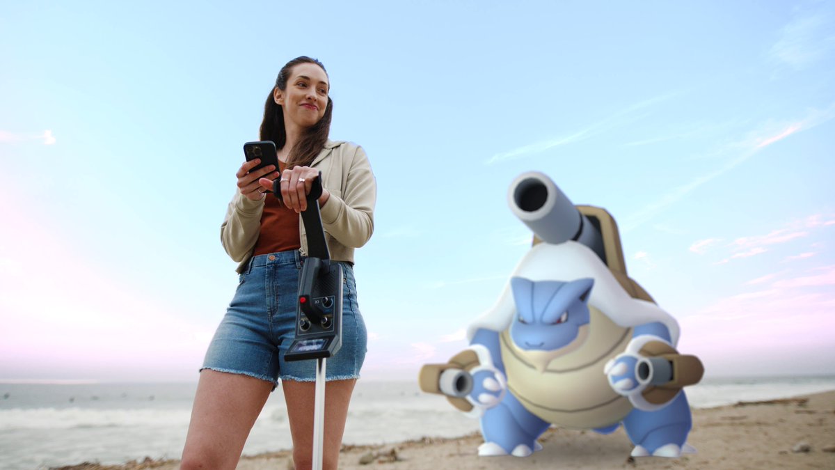 『Pokémon GO』の最新シーズンでは新たな機能や冒険が待っています。地面の下に埋まっている宝物を探し当てましょう。 #HiddenGems