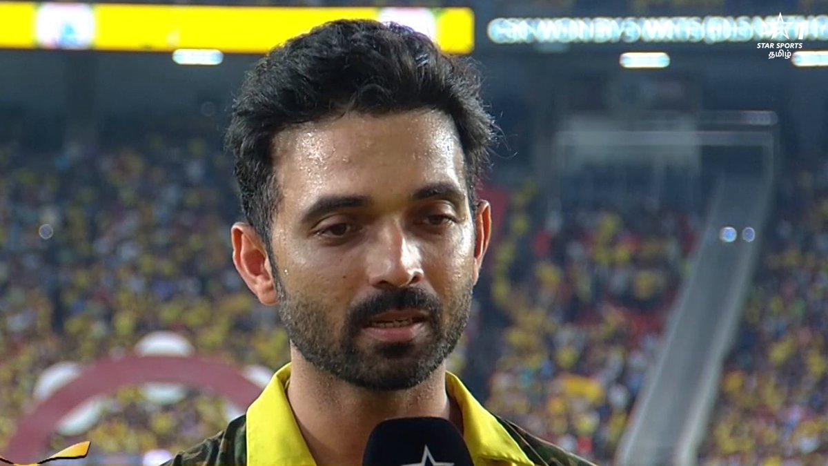 தல #Dhoni சொன்னத கேட்டு தளபதி #Rahane இந்த Season-ல அடி பொளந்துட்டாரு 🫡💛 Kris Srikkanth Lakshmipathy Balaji Pradeep Muthu #TATAIPL2023