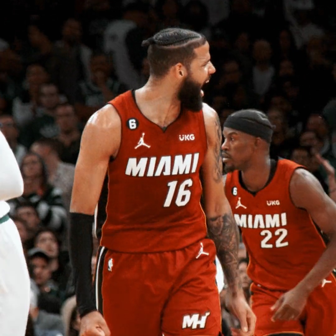 We don't listen to the outside narratives or analytics. All our guys know how to step up & compete, that's the bottom line. #HEATCulture