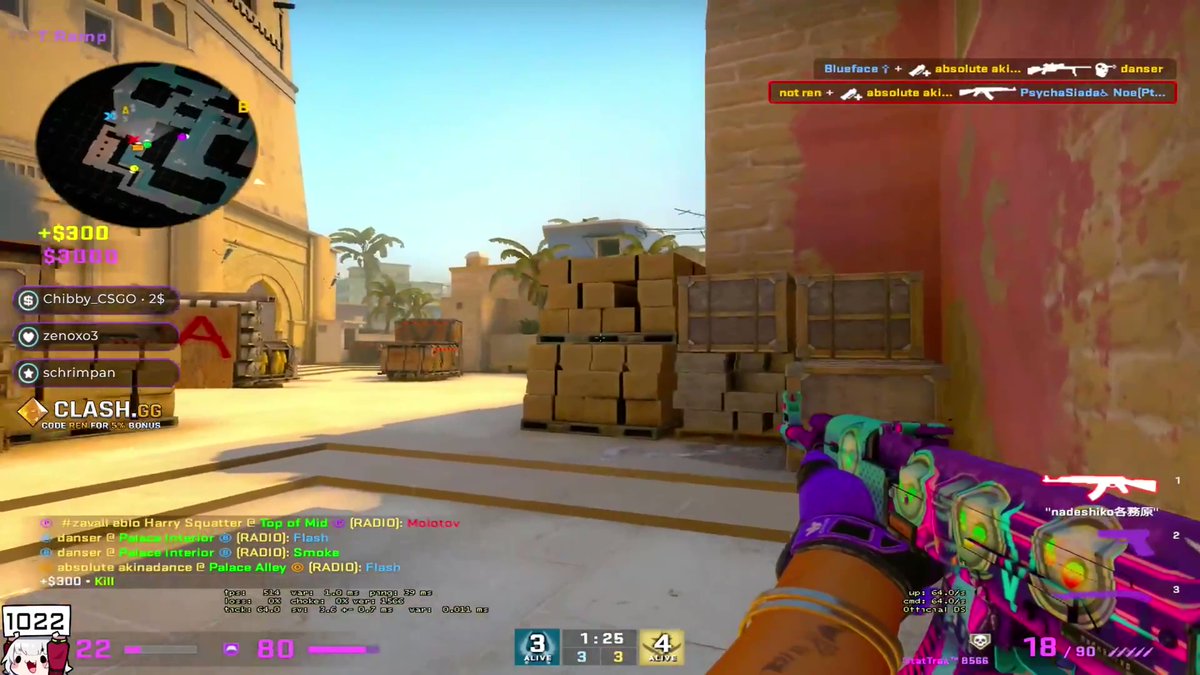 me and dima_wallhacks got the certified matchmaking experience today lmfao