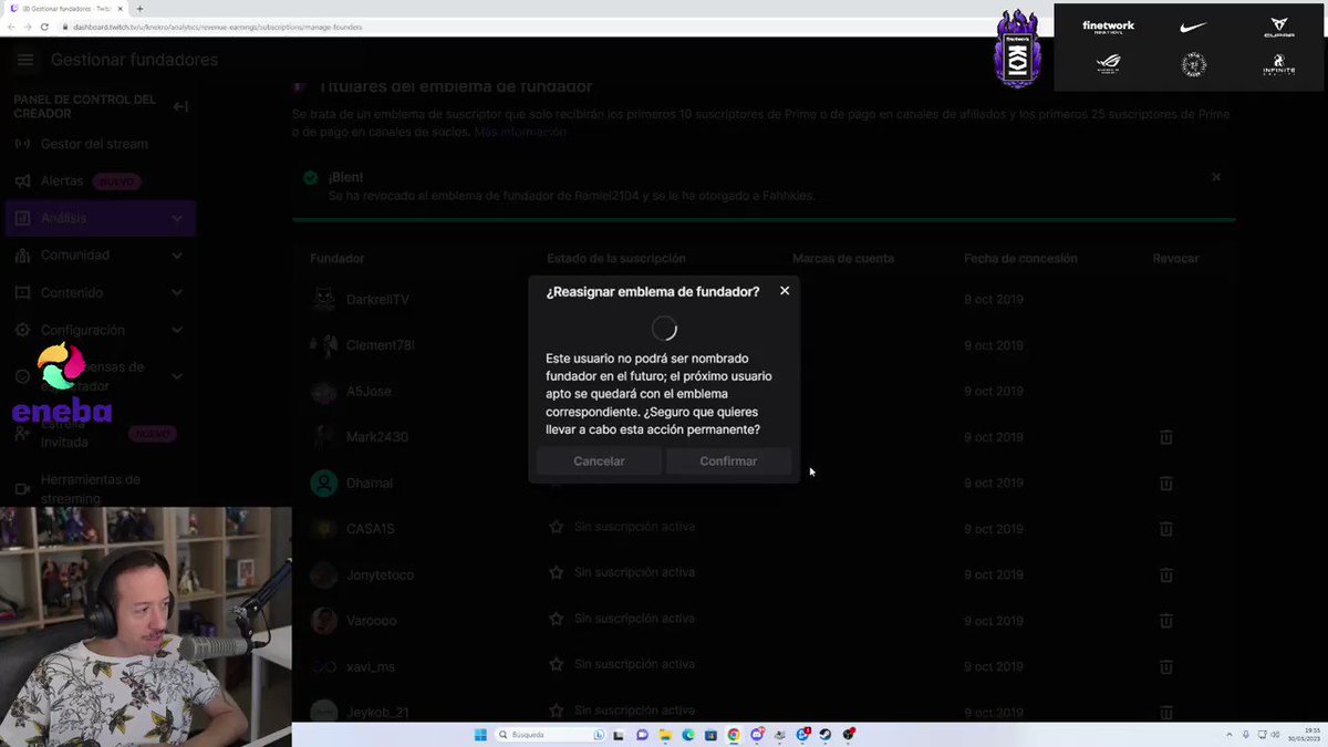 apoyando al abuelo desde la fundación de su canal allá por el 5400 a. C. 😎 (y encima basado el tio)