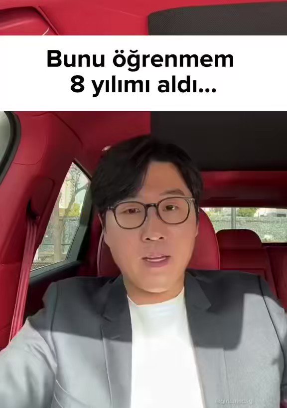 Hayatınızda izleyebileceğiniz en verimli videolardan birisi. 8 değil 30 sene bile bu tecrübelerin birçoğunu kazanamayan insanlar var. İzlemenizi tavsiye ederim.