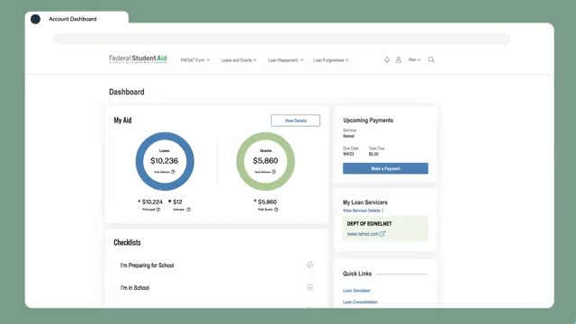 Make sure your contact information is up to date with your loan servicer so you don’t miss important information about your loans! Log in to your dashboard and get familiar with where to find your student loan balance and your loan servicer.